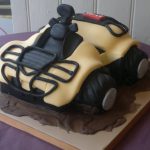 Quad bike birthday cake