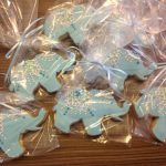 Iced Elephant Cookies 