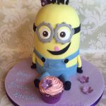 Minion Birthday Cake 