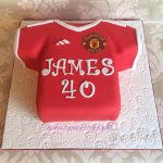 Football kit shirt cake