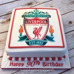 Liverpool football club birthday cake