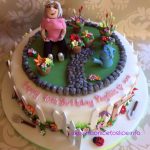 Gardening Birthday Cake 