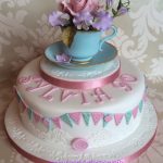 Teacup & Rose Birthday Cake 