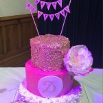 3 tier birthday cake