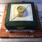 Rolex Watch Cake