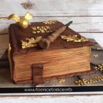 Harry Potter Book of Spells Cake