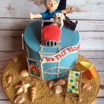 Blackpool, tower,roller coaster & beach cake