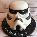 Darth Vader Mask Cake