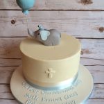 Elephant Christening Cake 