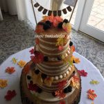 Autumn Naked Wedding Cake