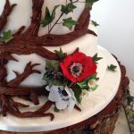 Ruth - Enchanted Forest Wedding Cake - Lytham St Annes