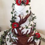 Ruth - Enchanted Forest Wedding Cake - Lytham St Annes