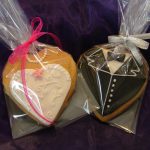 Wedding Bride & Groom Iced Cookie Favour