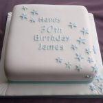 Simple man's birthday cake 