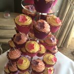 Pretty Wedding Cupcake Tower