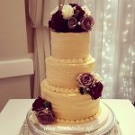 Buttercream wedding cake