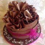 Chocolate Ruffle Cake