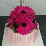 Gerbera Wedding Cake Lytham St Annes