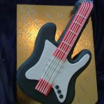 Electric Guitar birthday cake