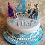 Frozen Birthday Cake