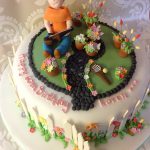 Gardening Birthday Cake 