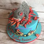 Godzilla Cake