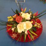 Sugar Flower Christmas Centrepiece