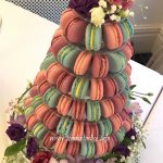 Beautiful macaron Wedding Tower 