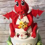 Welsh Dragon Birthday Cake 