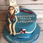 Lifeguard Cake