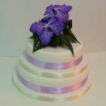 Lilac 2 tier 10 and 8 inch Moist carrot cake £180