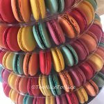 Colourful Wedding Macaron Tower