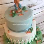 Rabbit Christening Cake