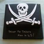 Pirate birthday cake