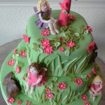 Fairy Garden Birthday Cake