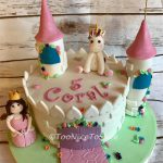 Princess Castle Cake 