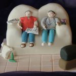 Sofa birthday cake