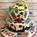 New York and Vegas Cake 