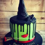 Wicked Birthday Srip Cake 