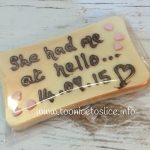 Chocolate Bar Wedding Favours